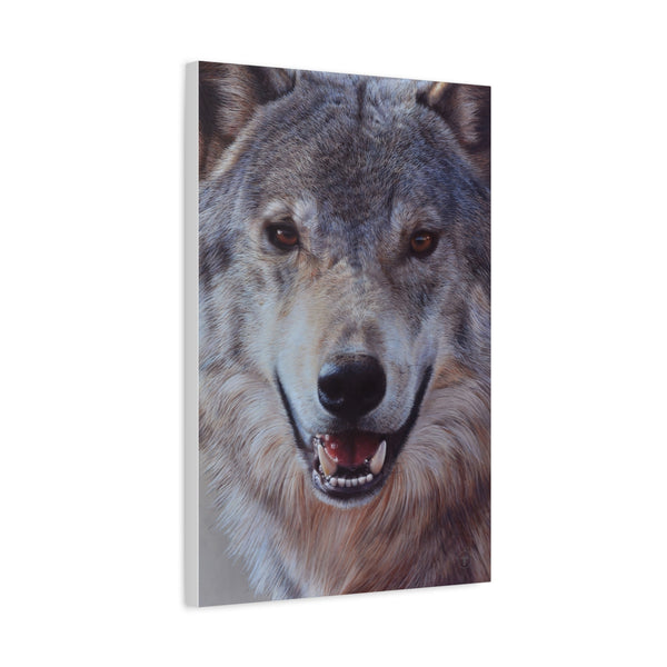 Sam Dolman Lupe Wolf Wall Art,  Canvas in profile