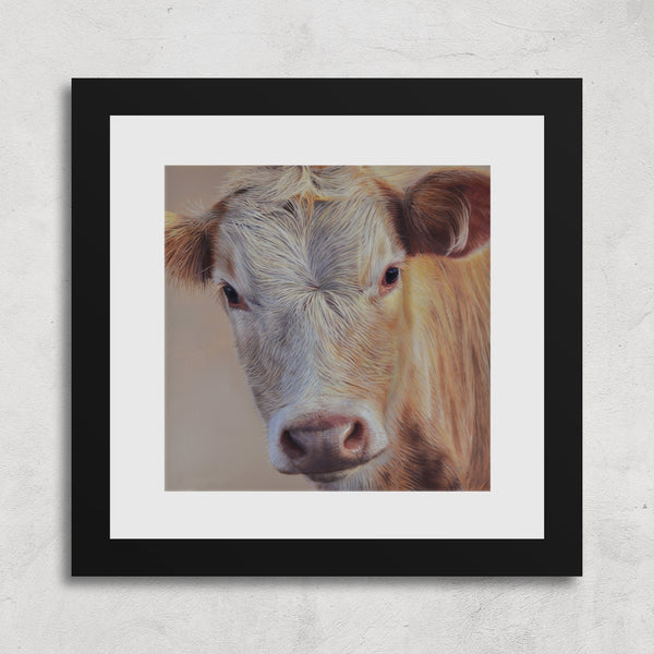 Sam Dolman Sally Cow Fine Art, Black frame 