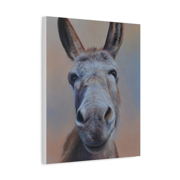 Sam Dolman William Donkey Canvas Art, Canvas profile